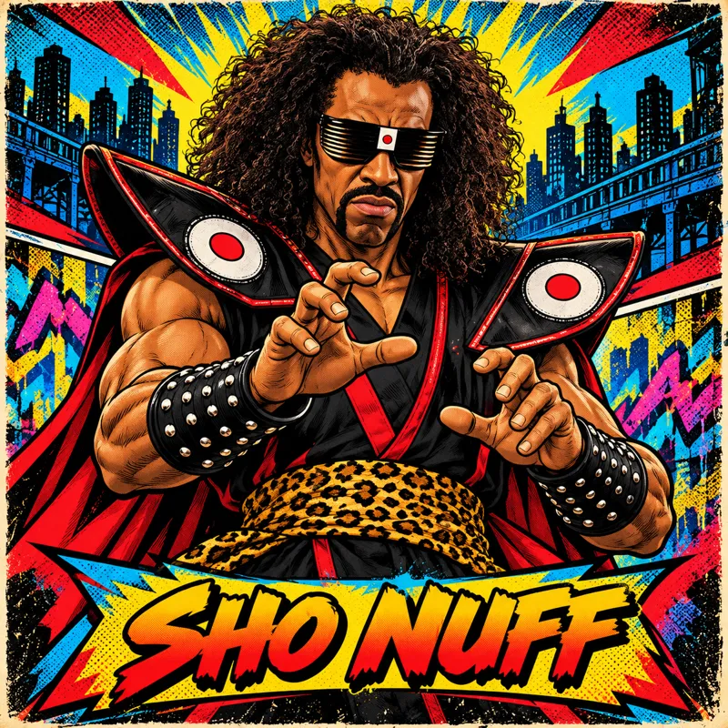 SHO NUFF X poster