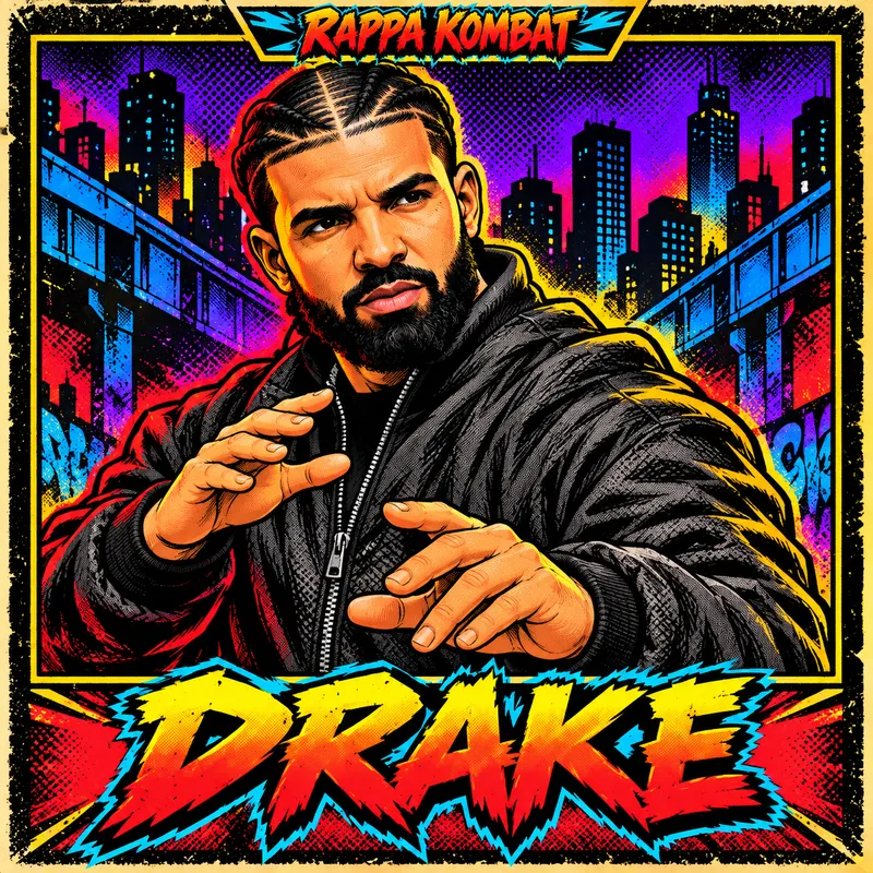 Drake fighter portrait