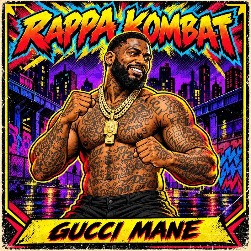 Gucci Mane fighter portrait