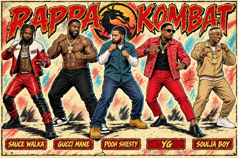 Rappa Kombat roster group art