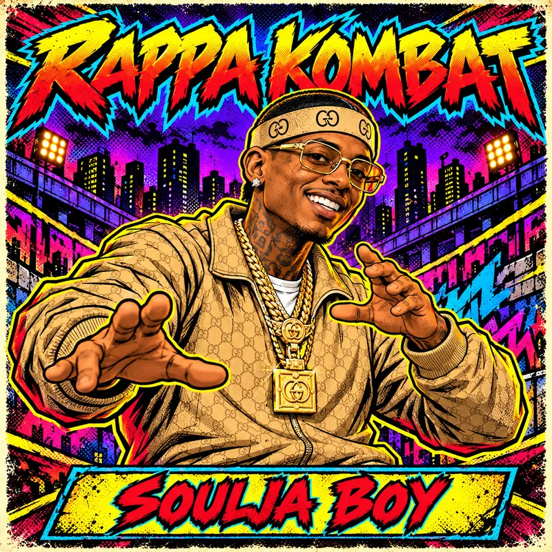 Soulja Boy fighter portrait